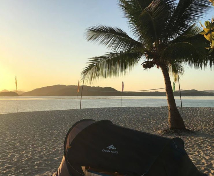 Palawan Campsite -Tindog Beach, Roxas, Palawan, Philippines, Philippines